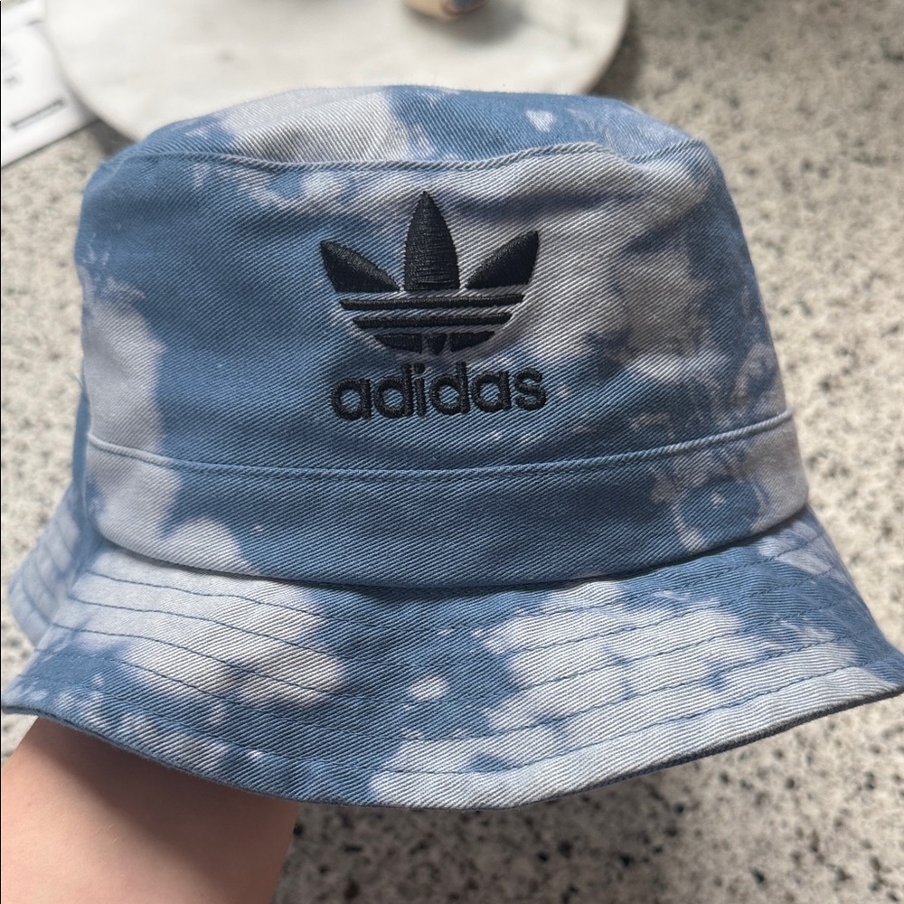 Adidas Cloudy Blue Bucket Hat